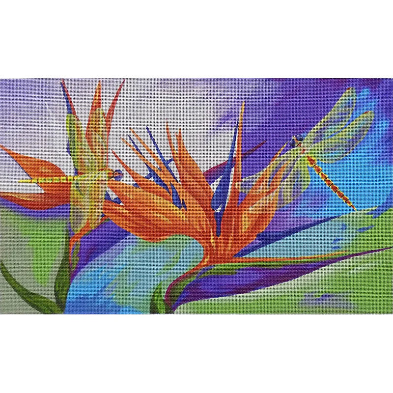 KDUKES602 - Dragonflies and Birds of Paradise