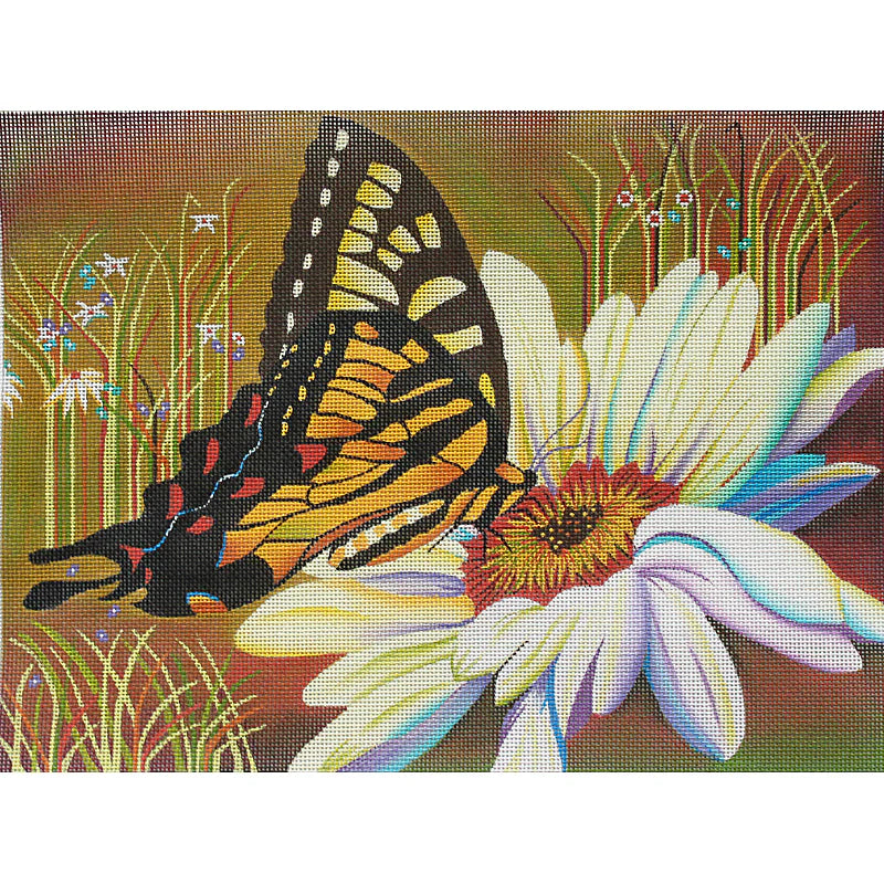 KDUKES611 - Butterfly and Sunflower