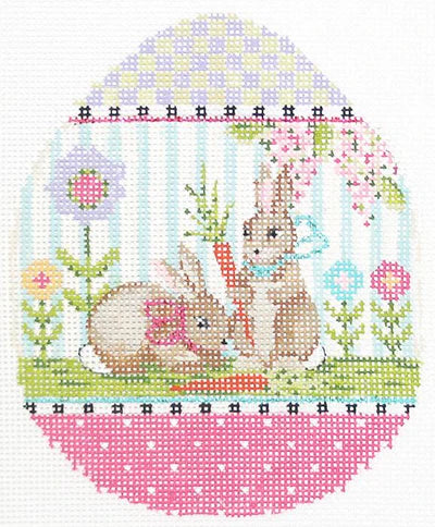 KEA05-18 - Pair O'Bunnies Egg