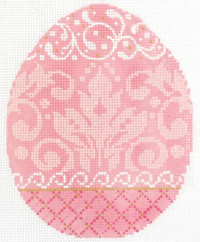 KEA06-18 - Strawberry Damask Egg