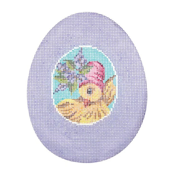 KEA23-18 - Lavender Chick Sugar Egg