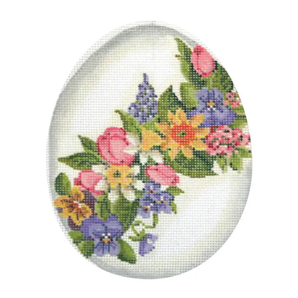 KEA25-18 - Victorian Garland Egg