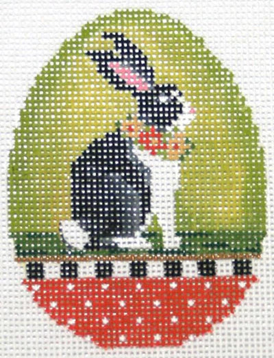 KEA26-18 - Chartreuse Mama Rabbit Egg