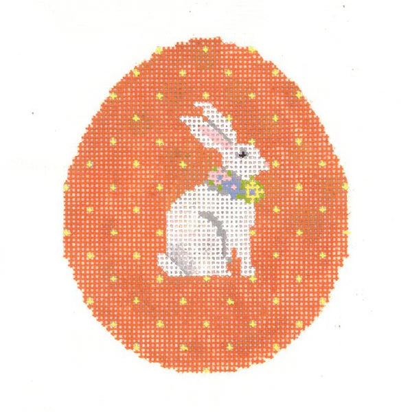 KEA50-18 - Orange Pin-Dot Bunny