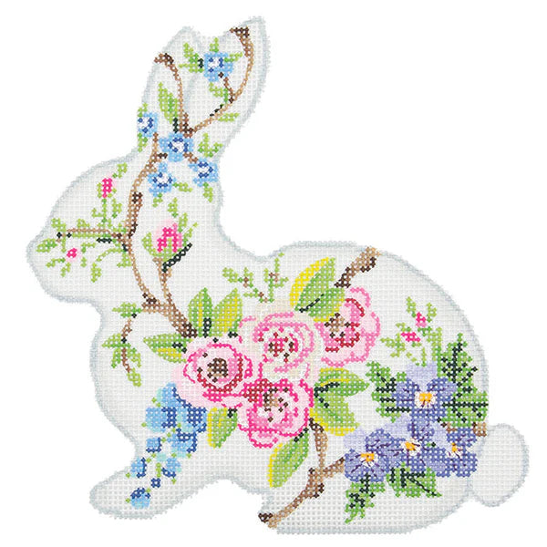 KEA66-18 - Floral Patterned Bunny