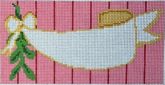 KJ10 - Mistletoe and Ribbon Insert