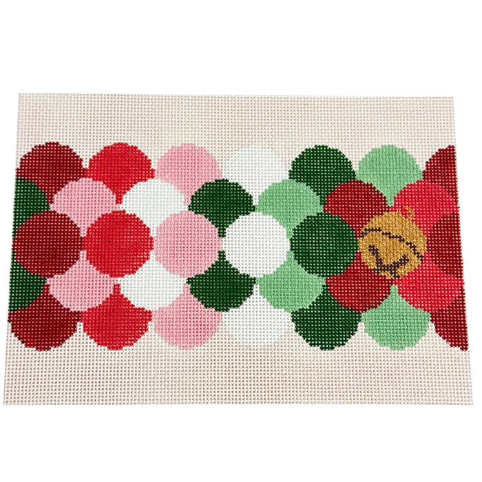 KJ25-C - Christmas Clamshell Clutch
