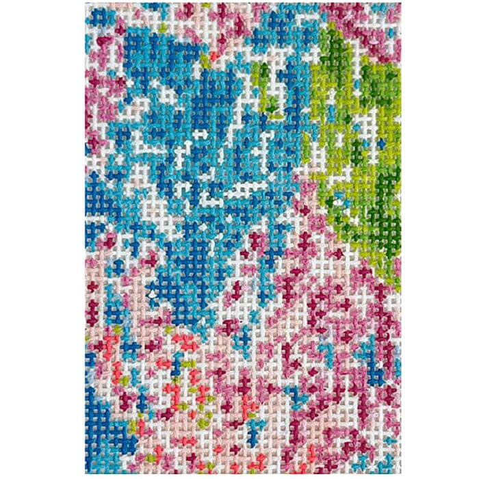 KJ49 - Party Coral Luggage Tag