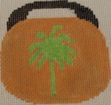 KK-OBB102C - Palm Tree on Cantaloupe Insert