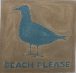 KK-P113 - Beach Please - Tan Background