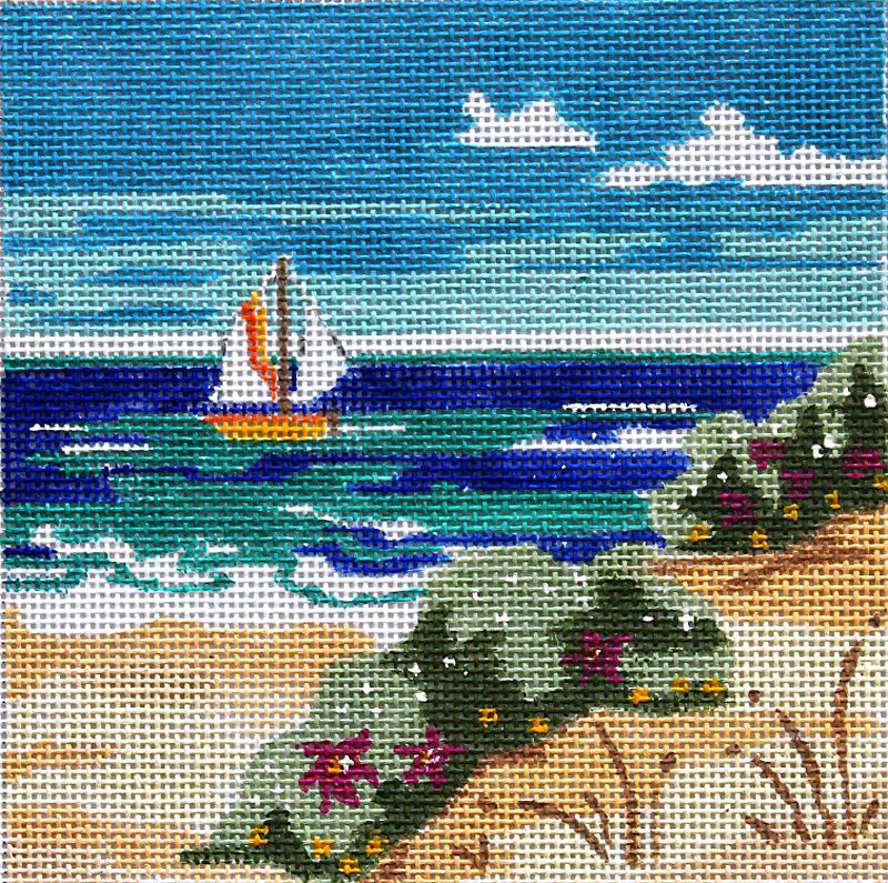 KL1101 - Sailboat at the Shore
