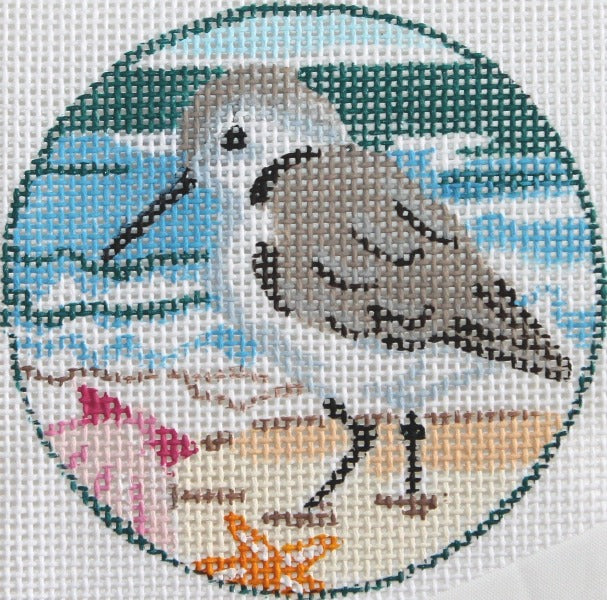 KL1118 - Sandpiper with Shell Ornament