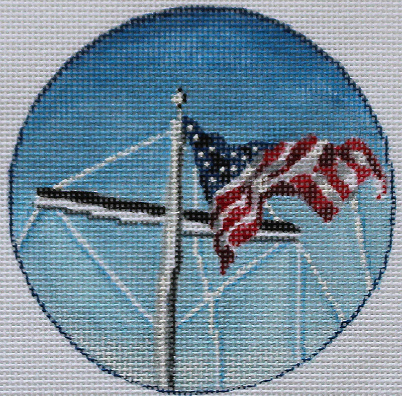 KL1121 - Fly Your Flag Ornament