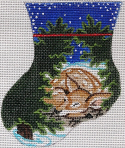 KL163-1 - Fawn Mini Stocking