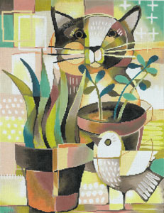 KS-19 - Cat and Bird Alone