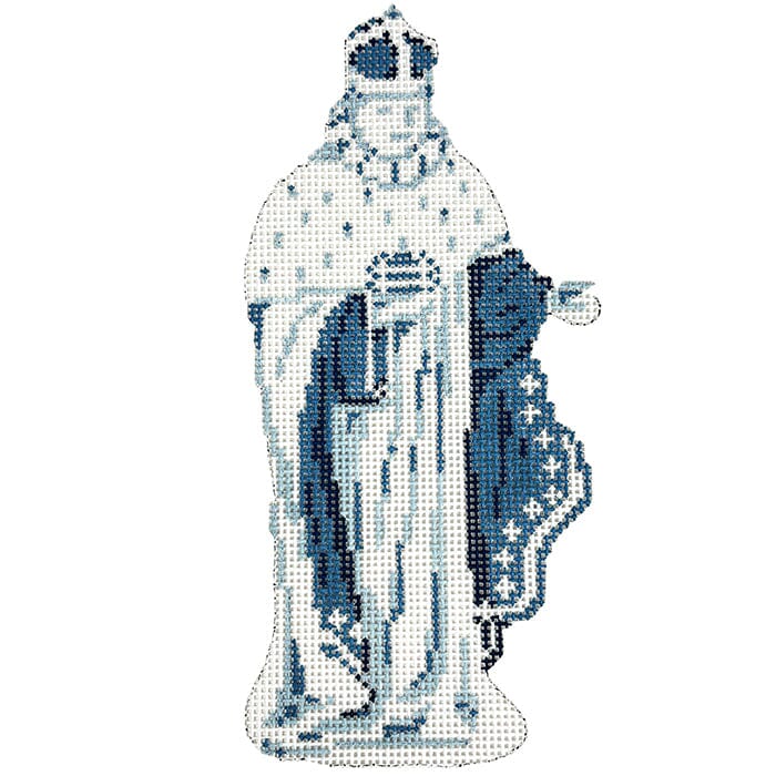 KW100 - Wedgewood Standing Wiseman with Crown