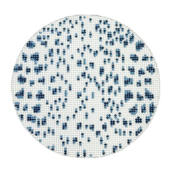 KW63-N - French Dot Round - Navy