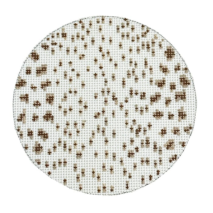 KW63-T - French Dot Round - Tan