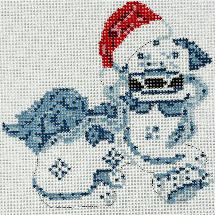 KW81 - Foo Dog with Santa Hat