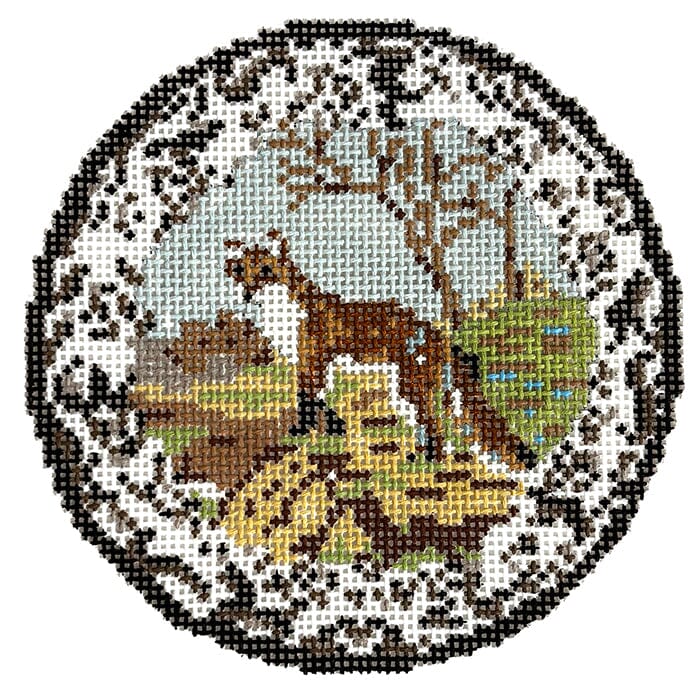 KW87 - Transferware Fox