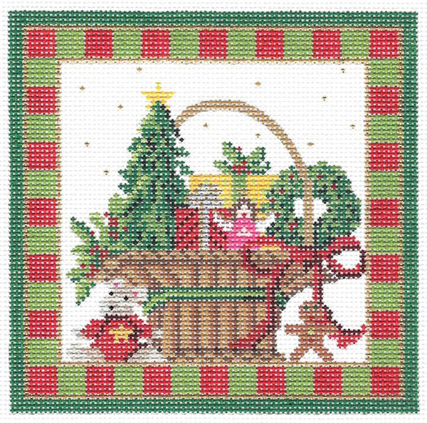 KWP12-18 -  December Christmas Basket