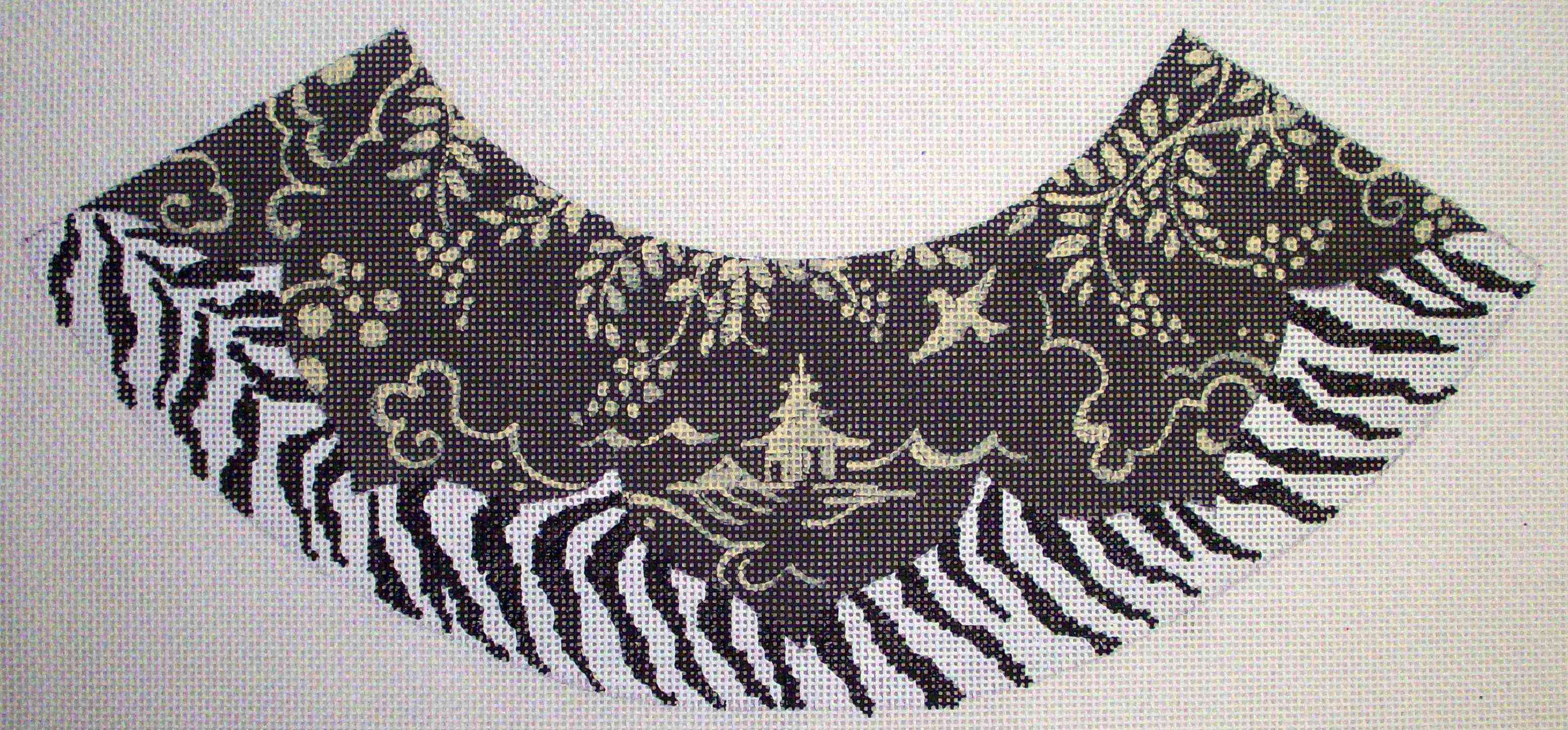 LA542 - Pagota and Zebra Lampshade