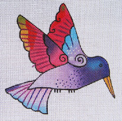 LB-83 - Purple Hummingbird