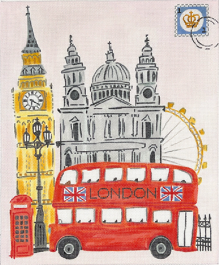 LB-PL-19 - London with Double Decker Bus