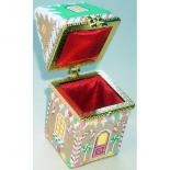 LB-36A - Gingerbread House II Hinged Box