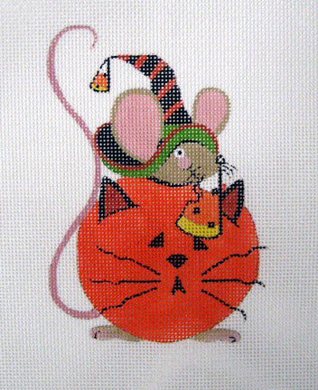 LD-02 - Mouse in Pumpkin Cat