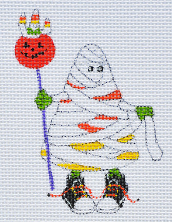 LD-48 - Yummy Mummy Candy Corn Ornament