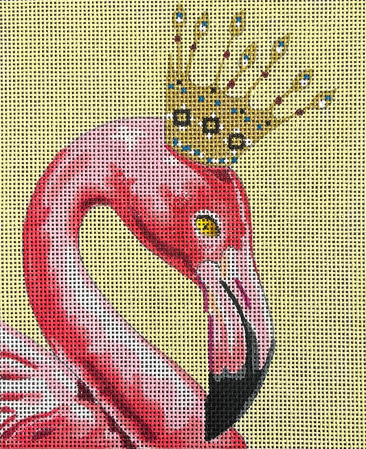 LEE40 - Flamingo with Crown