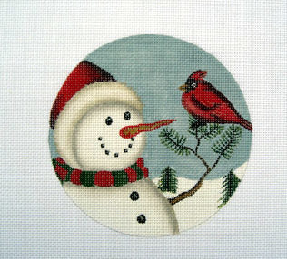 LK-04 - Snowman and Cardinal