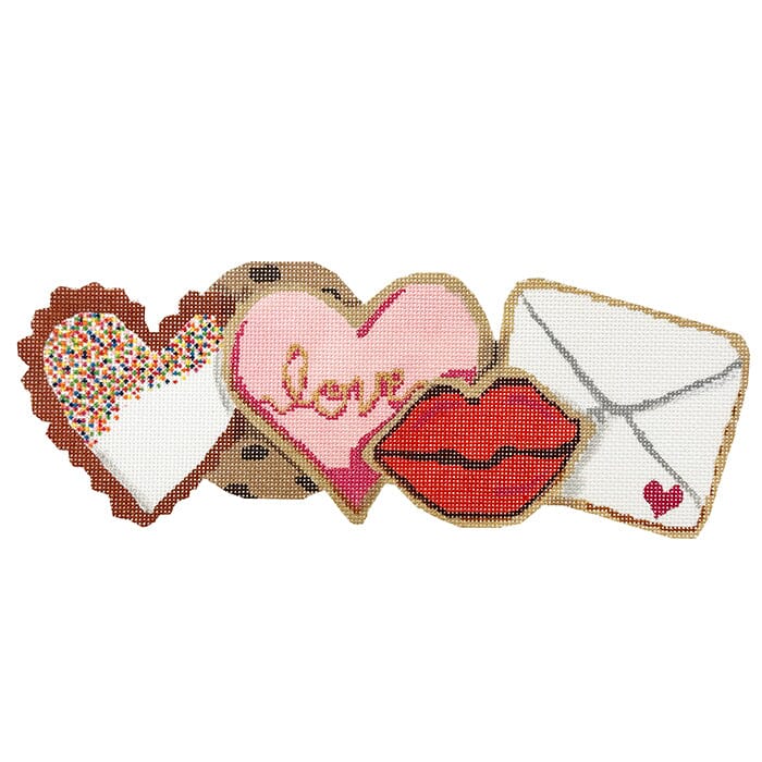LL-C-0214 - Valentine Cookies Row
