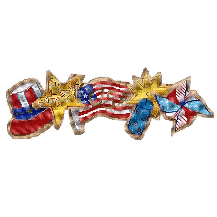 LL-C-1776 - 4th of July Cookies Row