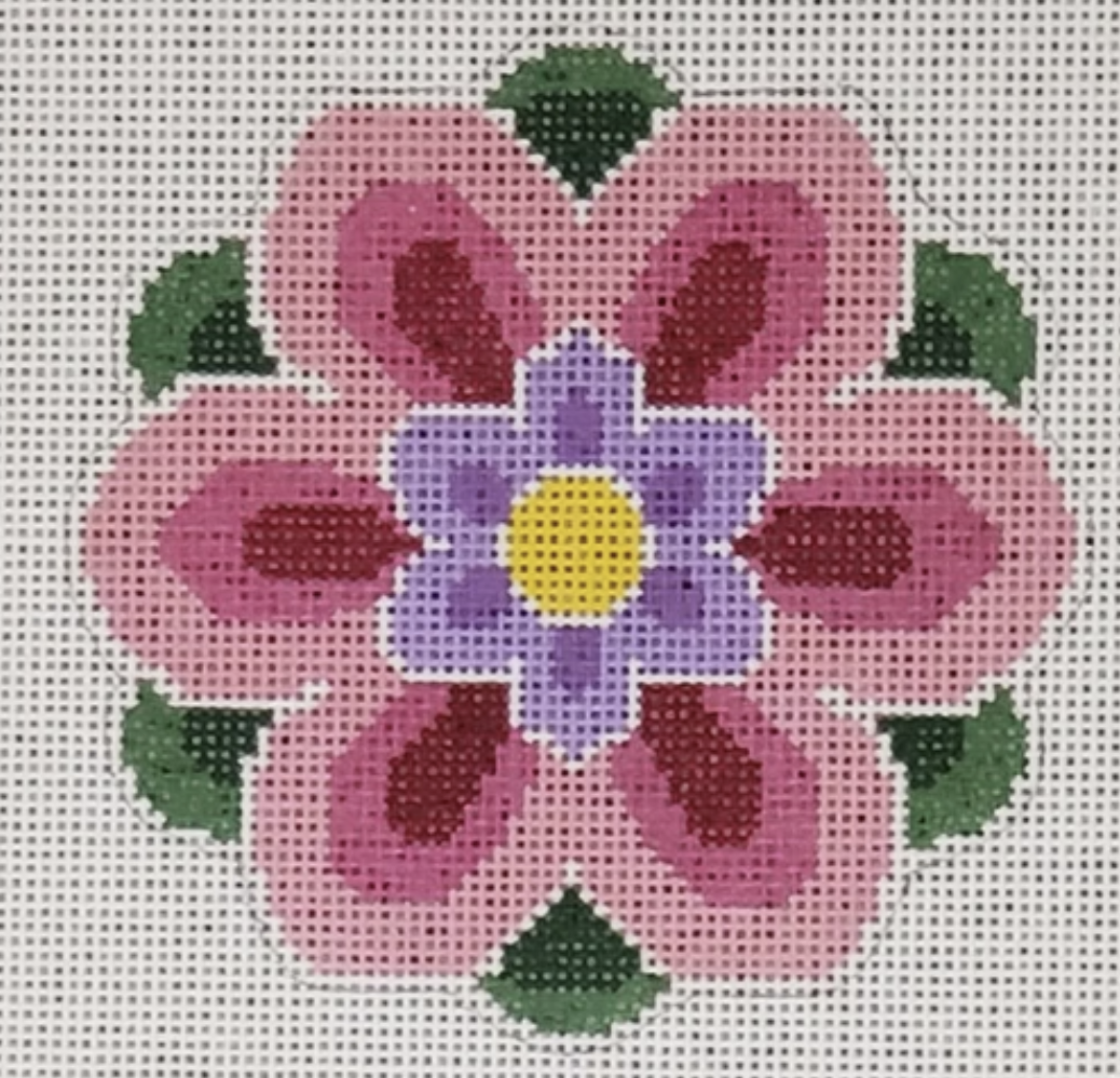 LL-IN-4B - Geometric Flower Insert - Pink