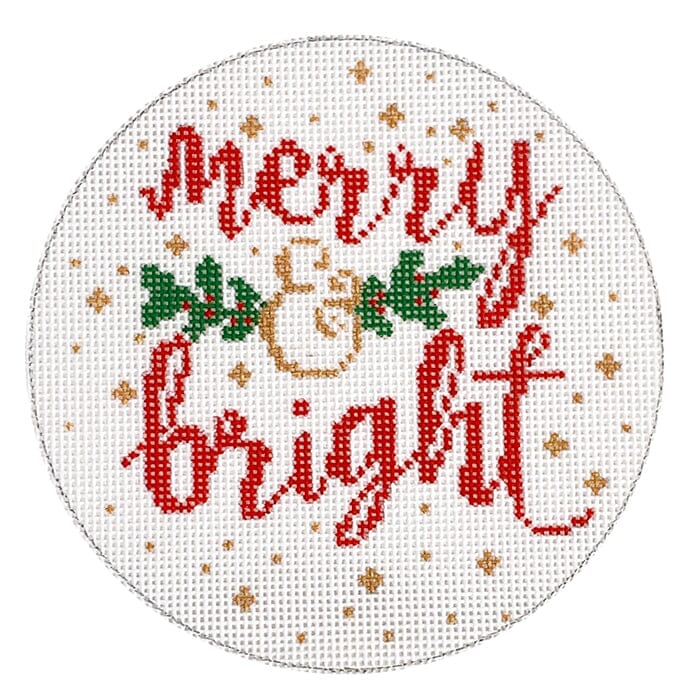 LL-ORN-01 - Merry and Bright Holly Ornament