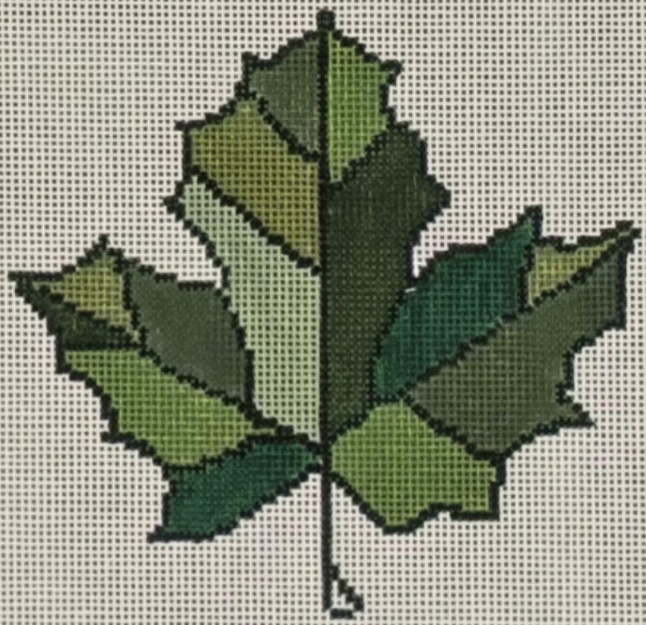 LL-ORN-42B - Maple Leaf - Greens