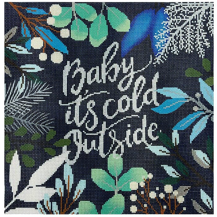 LL-PW-14 - Baby It's Cold Outside Square Pillow