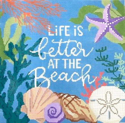 LL-PW-15 - Life is Better at the Beach Pillow