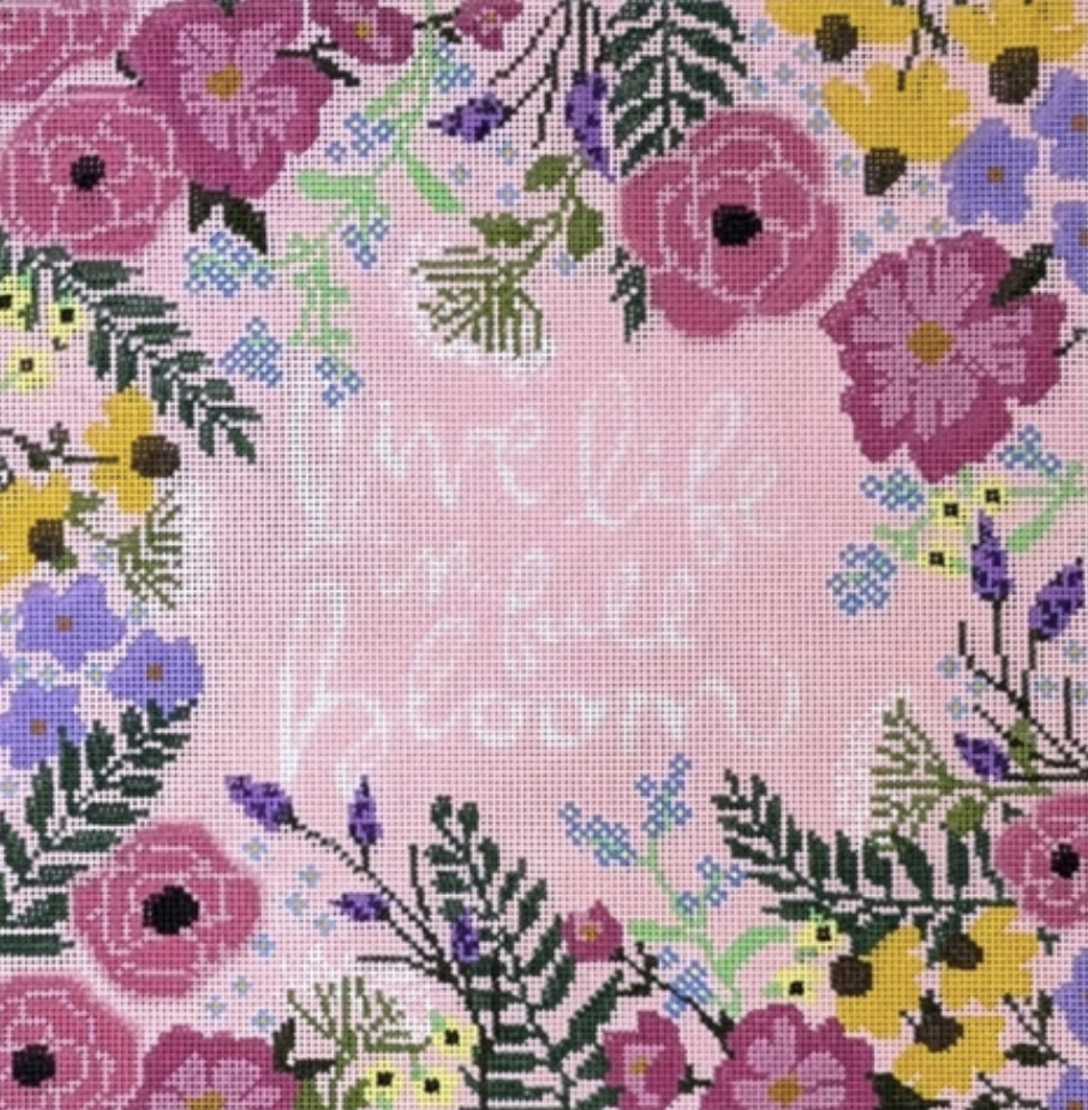 LL-PW-30 - Live Life in Full Bloom Pillow