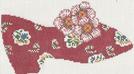 LR-3018D - Red Shoe with Pansy