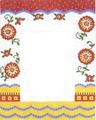 LR-382 - Red Dot/Flower Frame