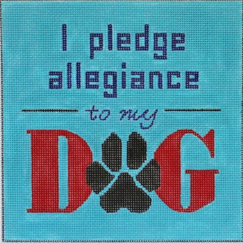 LUDW8115 - I Pledge Allegiance to My Dog