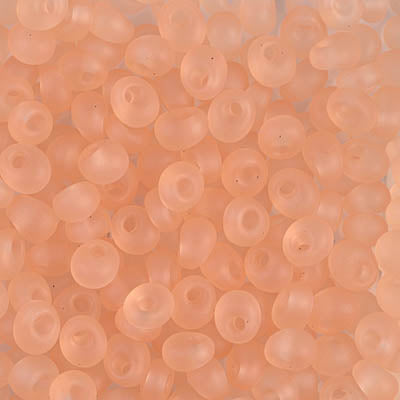 TB-MA4-2102F - Magatama 4mm Matte Transparent Light Peach