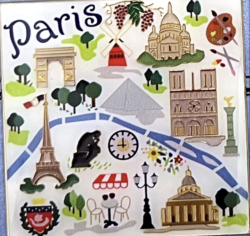 MAGE-06 - Paris Collage Needleminder