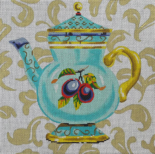 MC303 -  Plum Teapot