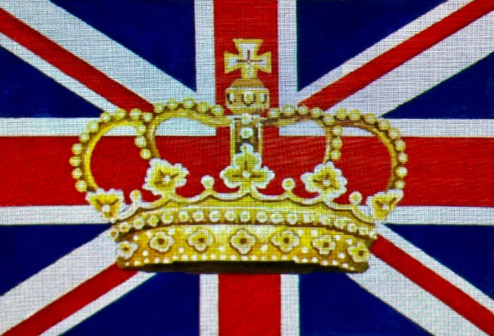 MC420T -  British Flag - Blue/Red