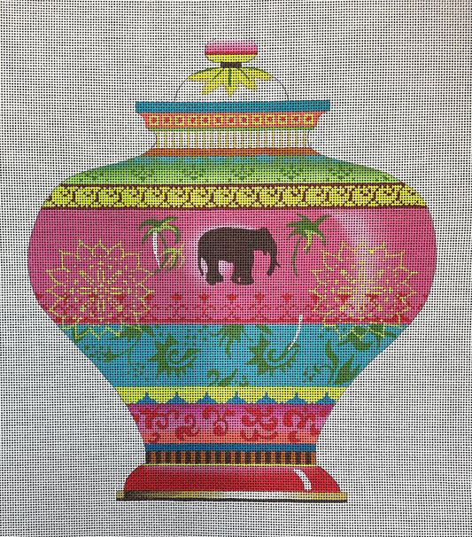 MC429 -  Urn - Elephant