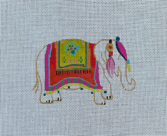 MC479 - Elephant with Pink Tassel